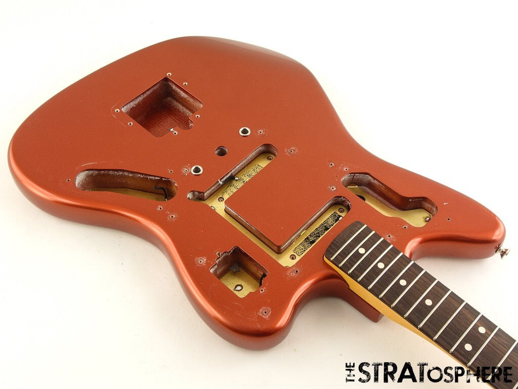 Fender American Johnny Marr Jaguar BODY & NECK Nitro Rosewood Metallic KO
