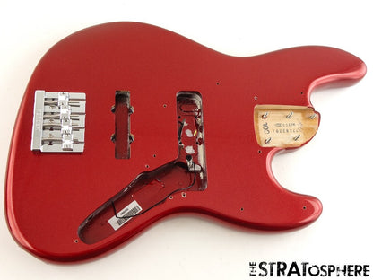Fender American Ultra II Jazz Bass BODY + HARDWARE USA Guitar Sinister Red