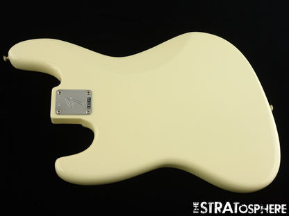 Fender AV II American Vintage 1966 Jazz J BASS BODY + HARDWARE 66 Olympic White