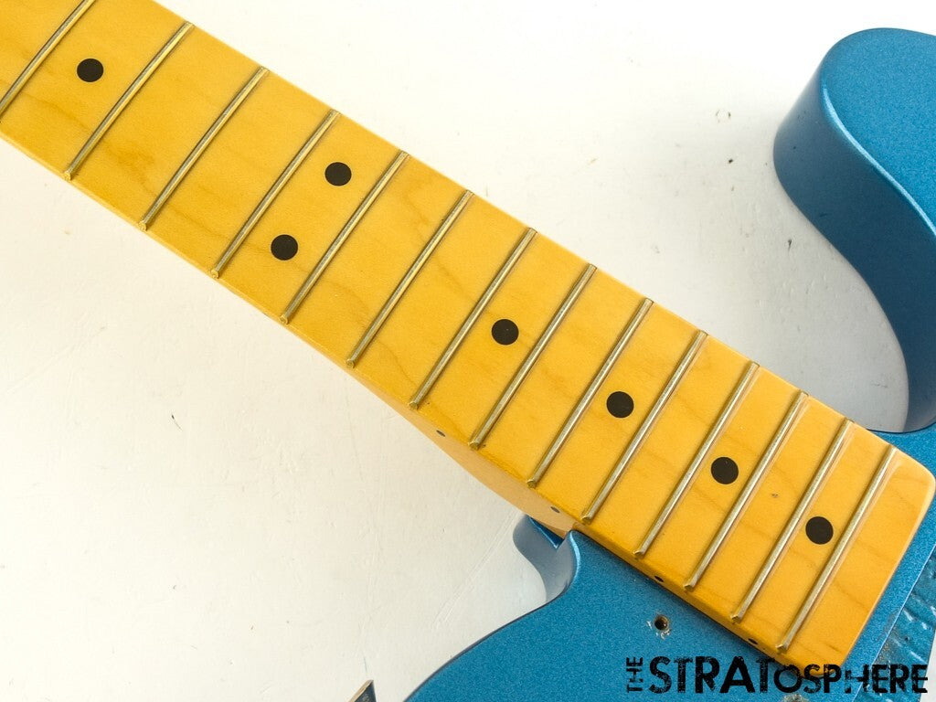 Fender AV II 1972 Tele Thinline BODY NECK Telecaster Semi-Hollow LPB Placid Blue