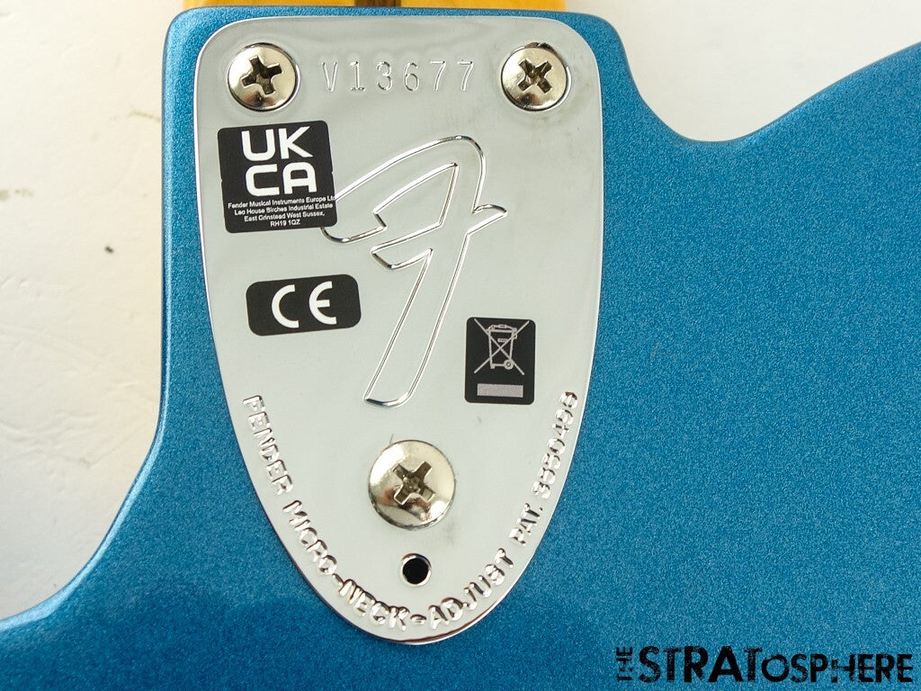 Fender AV II 1972 Tele Thinline BODY NECK Telecaster Semi-Hollow LPB Placid Blue