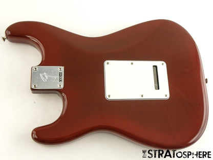 Fender Player II Series Strat BODY &HARDWARE Chambered Mahogany TCB Mocha Burst