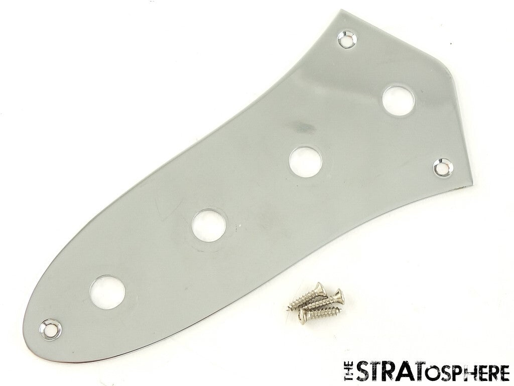 Fender Player II J Jazz Bass, CONTROL PLATE, Chrome!