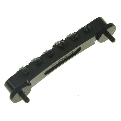 *NEW Roller Saddle BRIDGE M4 Threaded Post for Gibson TuneOMatic Les Paul Black