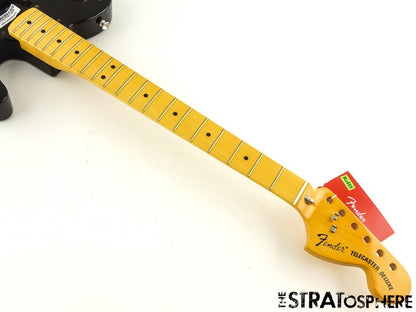 Fender AV II 1975 Tele Deluxe BODY + NECK, Telecaster Alder Maple Black
