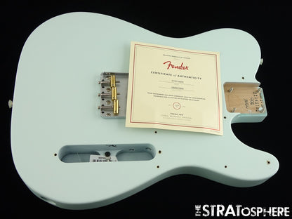 American Performer Fender Telecaster Tele BODY + HARDWARE, Satin Sonic Blue