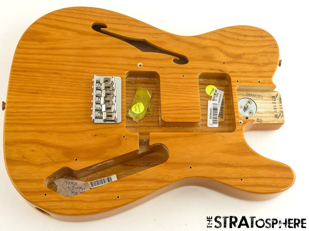 Fender AV II American Vintage 1972 Tele Thinline Semi-Hollow BODY & HARDWARE NAT