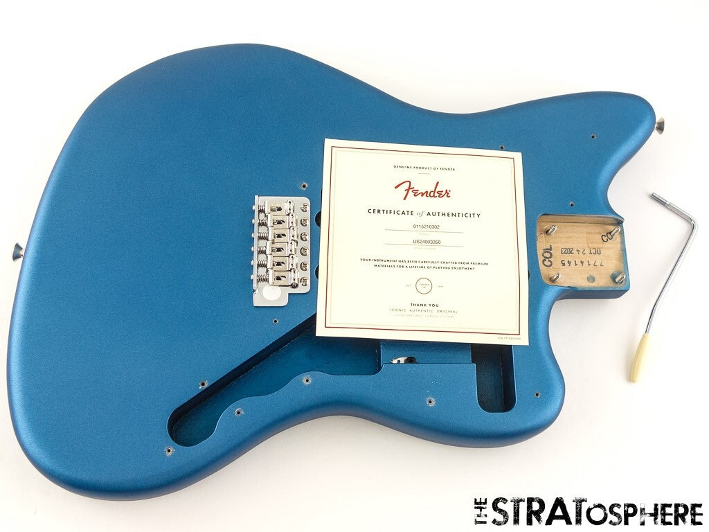 Fender American Performer Jazzmaster BODY + HARDWARE USA Satin Lake Placid Blue