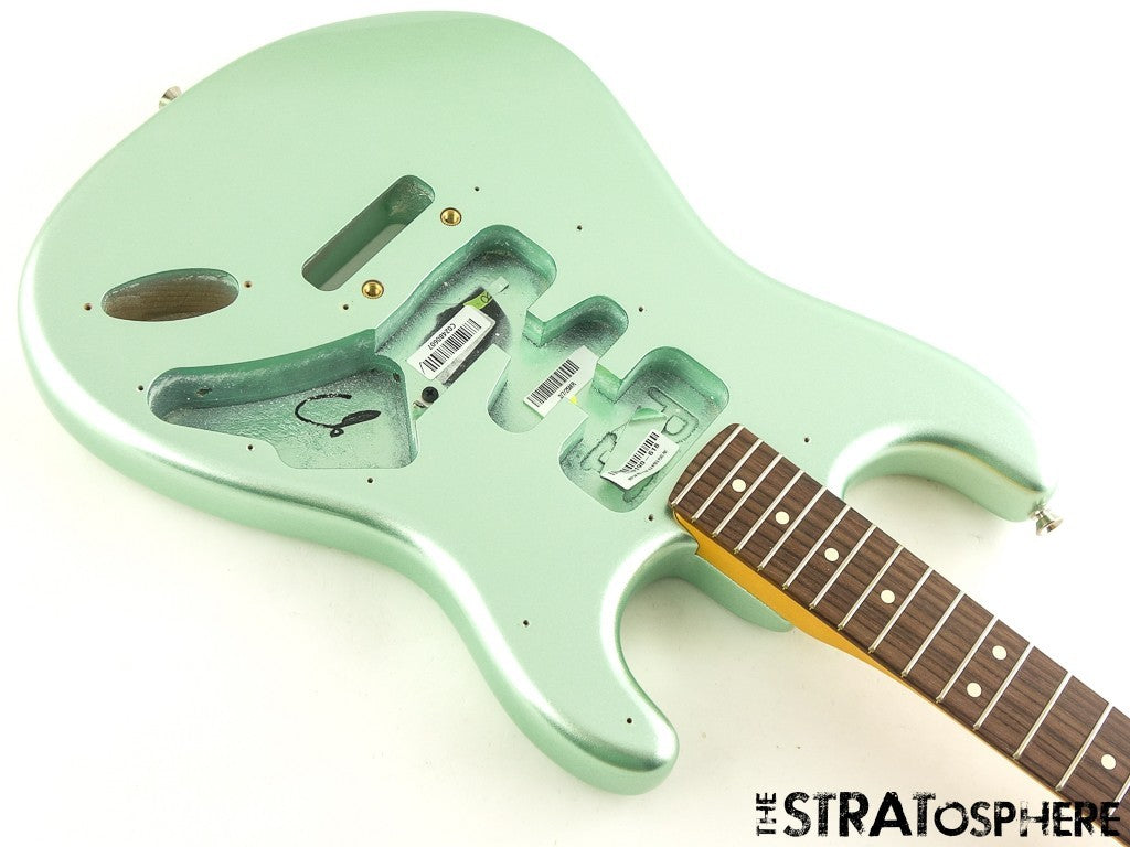 Fender American Professional II Strat BODY + NECK Rosewood Mystic Surf Green