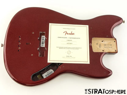 Fender American Performer Mustang Bass BODY USA Parts Aubergine