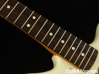 Fender American Johnny Marr Jaguar BODY & NECK Nitro Rosewood Olympic White