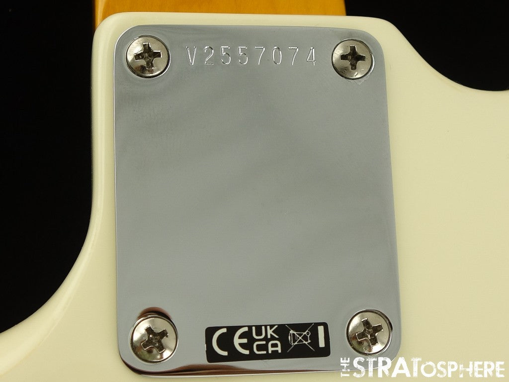Fender American Johnny Marr Jaguar BODY & NECK Nitro Rosewood Olympic White