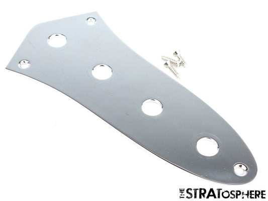 Fender American Performer J Jazz Bass, CONTROL PLATE, Parts Chrome!