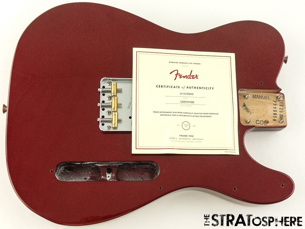 Fender American Performer Humbucker Telecaster Tele BODY+HARDWARE USA Aubergine