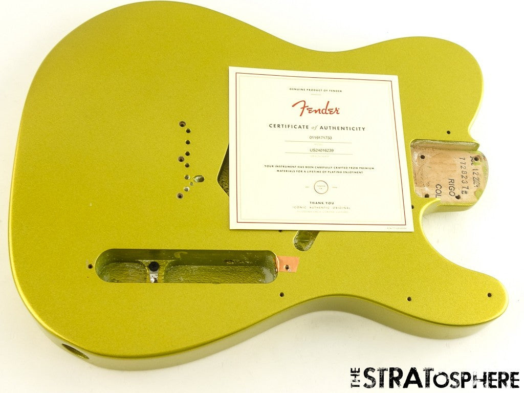 Fender American Ultra II Tele BODY, USA Telecaster USA Guitar Solar Flare