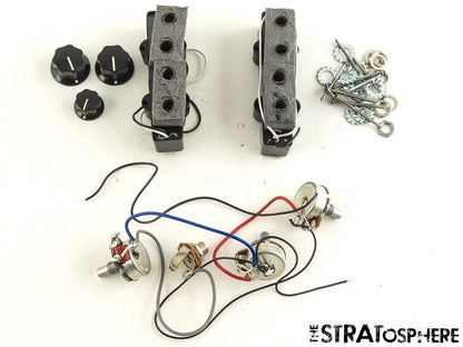 Fender Standard Jazz J Bass Bridge & Mid PICKUPS POTS & KNOBS Single Coil