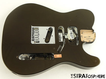 Fender American Ultra II Tele BODY + HARDWARE USA Telecaster Texas Tea