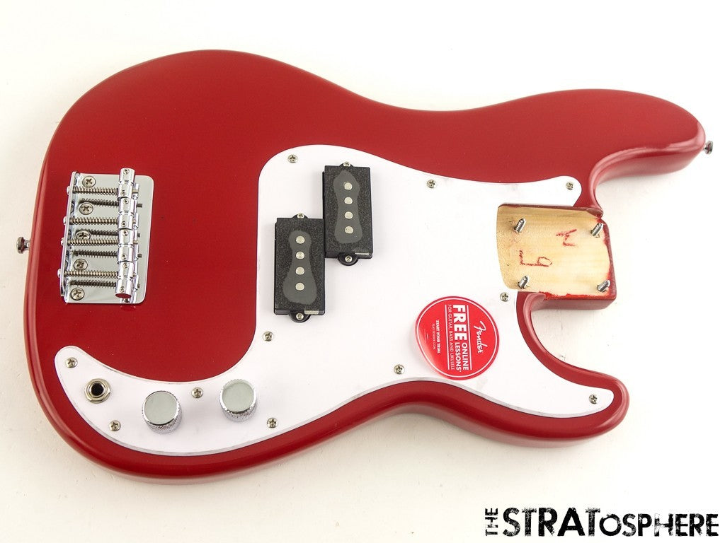 Fender Squier Mini Series Precision P Bass LOADED BODY Dakota Red $10 OFF