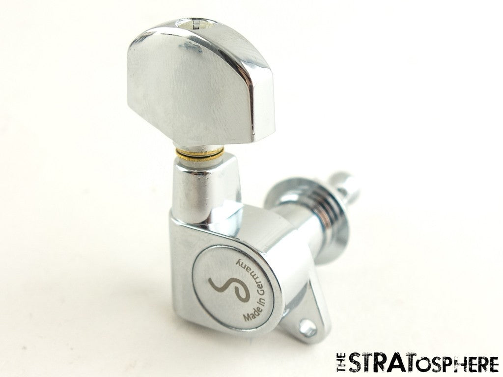 NEW Schaller M6 135C 3x3 3+3 Chrome TUNERS TUNING PEGS 18:1 SET LP SG