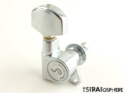 NEW Schaller M6 135C 3x3 3+3 Chrome TUNERS TUNING PEGS 18:1 SET LP SG