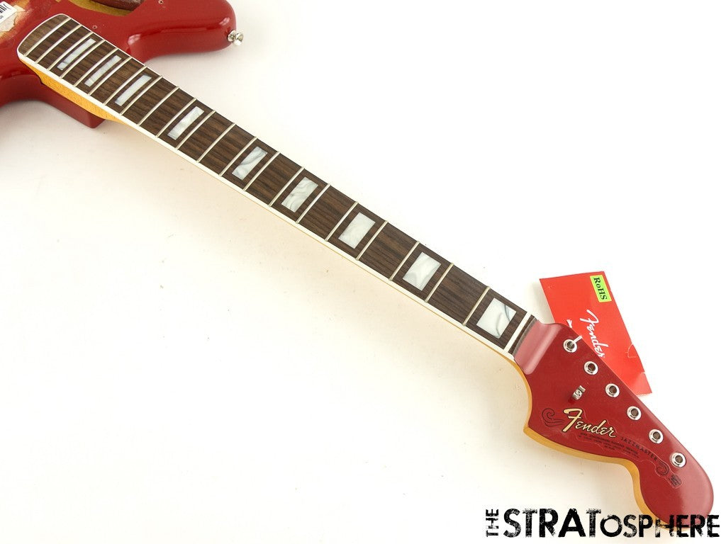 Fender AV II 1966 Jazzmaster BODY + NECK, Alder Dakota Red