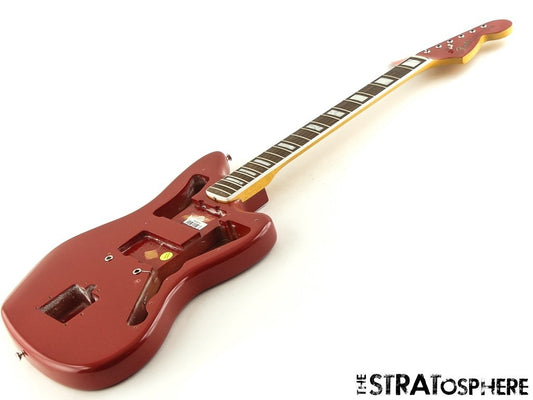 Fender AV II 1966 Jazzmaster BODY + NECK, Alder Dakota Red