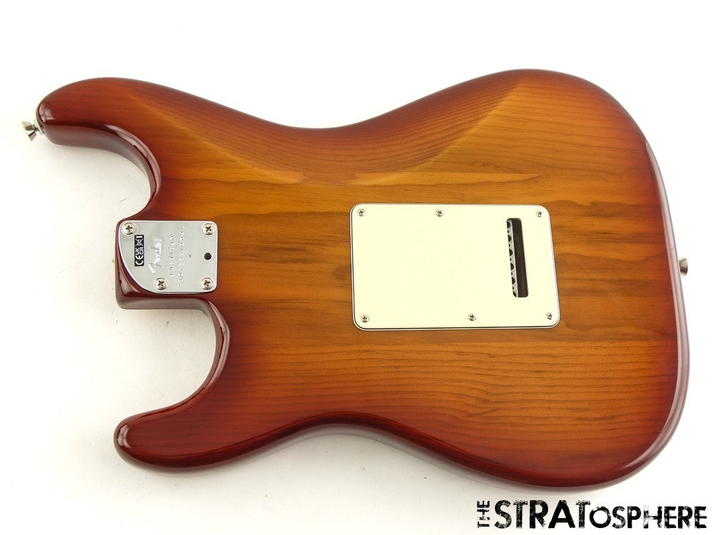 Fender American Professional II Stratocaster BODY w/ HARDWARE Strat Siennaburst