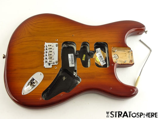 Fender American Professional II Stratocaster BODY w/ HARDWARE Strat Siennaburst