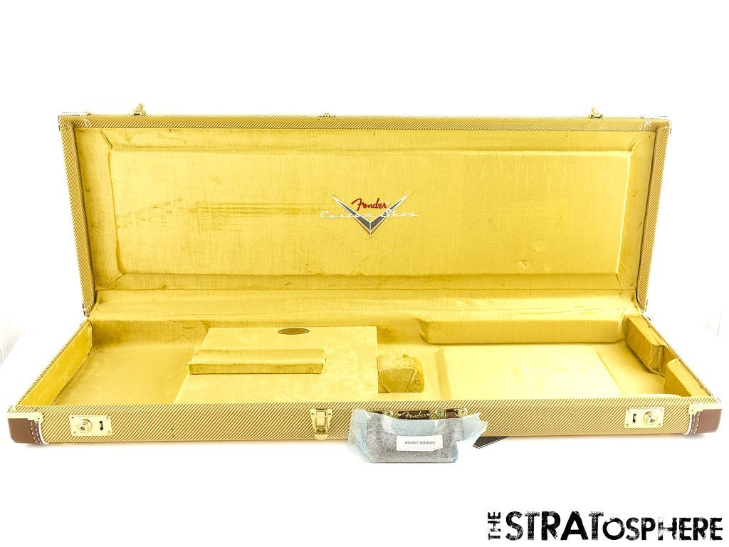 USA Fender CUSTOM SHOP Strat Tele Tweed G&G HARDSHELL CASE, 58 C/R Strat TCP