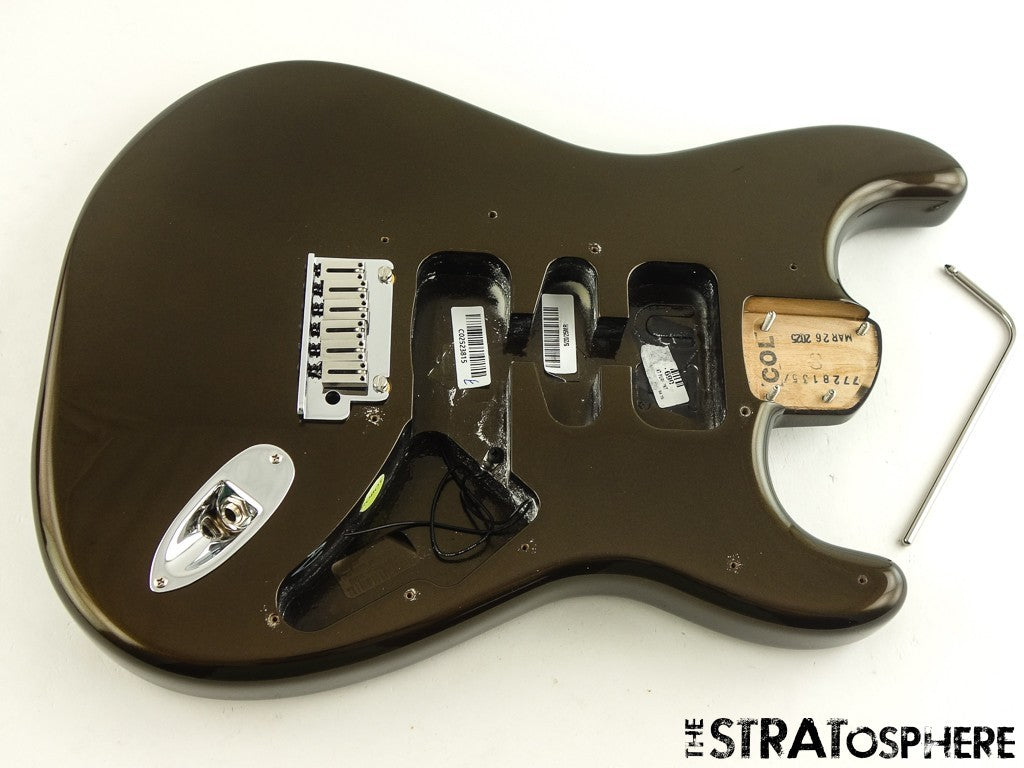 Fender American Ultra II Stratocaster Strat BODY & HARDWARE USA Texas Tea