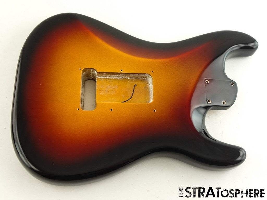LEFTY Fender American Ultra II Stratocaster Strat BODY USA Guitar Ultraburst