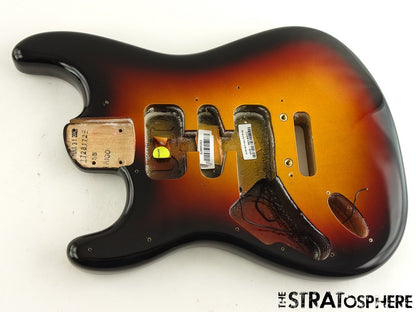 LEFTY Fender American Ultra II Stratocaster Strat BODY USA Guitar Ultraburst