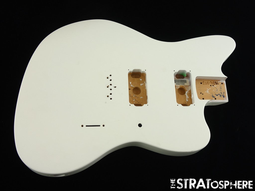 Fender Jim Root Jazzmaster V4 BODY Guitar Mahogany Satin Arctic White