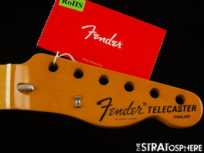 Fender AV II American Vintage 1972 Tele 72 Thinline NECK, Telecaster Maple.