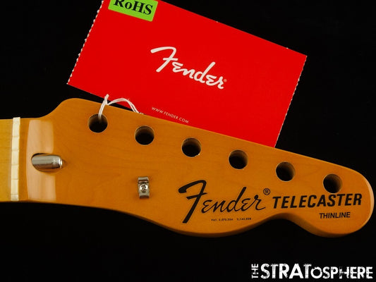 Fender AV II American Vintage 1972 Tele 72 Thinline NECK, Telecaster Maple.