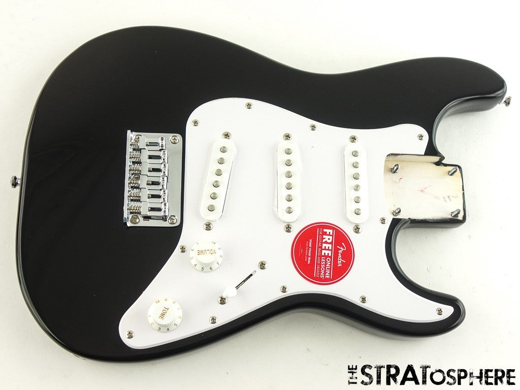 Fender Squier Mini Series Stratocaster Strat MINI HT LOADED BODY Black