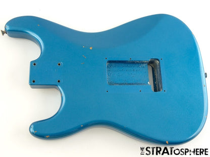 2015 Fender USA Custom Shop 1970 Relic Strat BODY Lake Placid Blue.