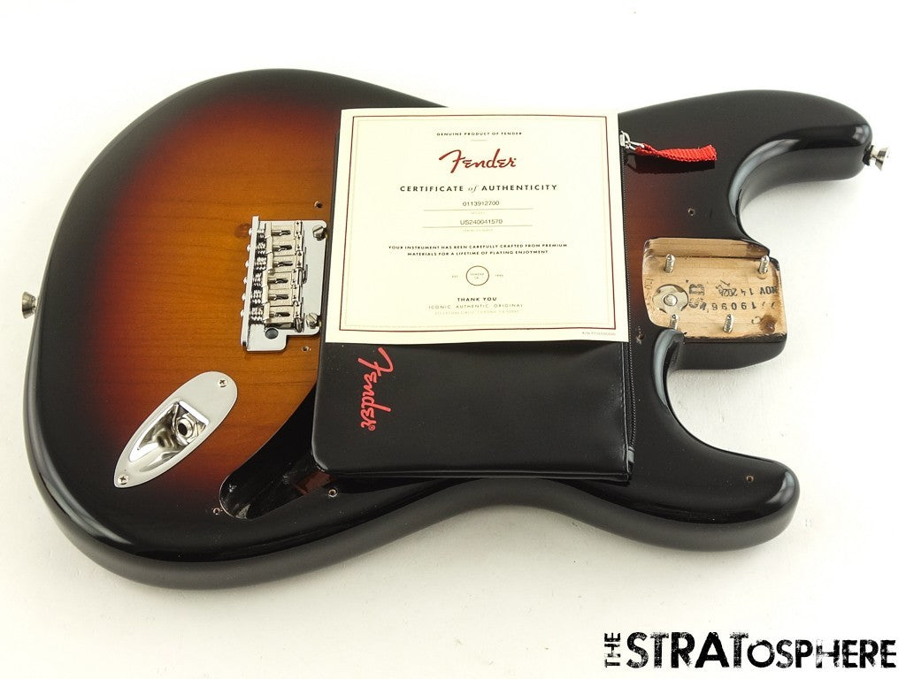 Fender American Professional II Strat BODY & HARDWARE, Alder, Sunburst 3TS