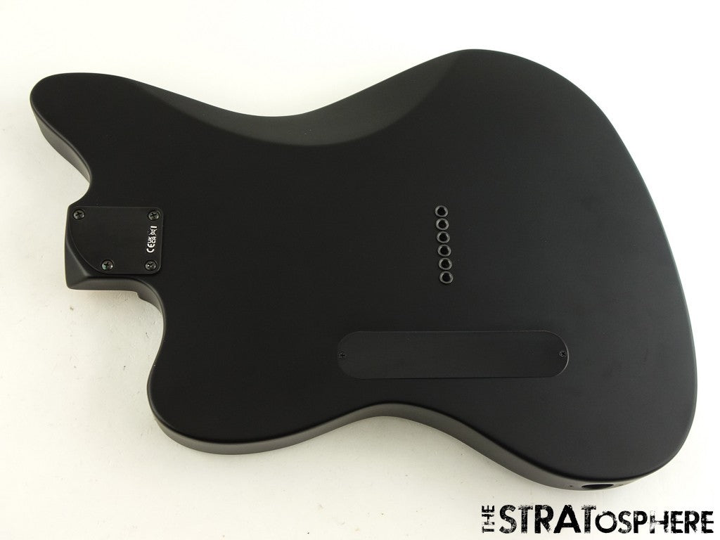 USA Fender JIM ROOT Jazzmaster Mahogany HH BODY & HARDWARE American Flat Black