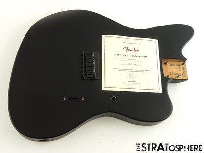 USA Fender JIM ROOT Jazzmaster Mahogany HH BODY & HARDWARE American Flat Black