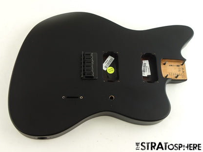 USA Fender JIM ROOT Jazzmaster Mahogany HH BODY & HARDWARE American Flat Black