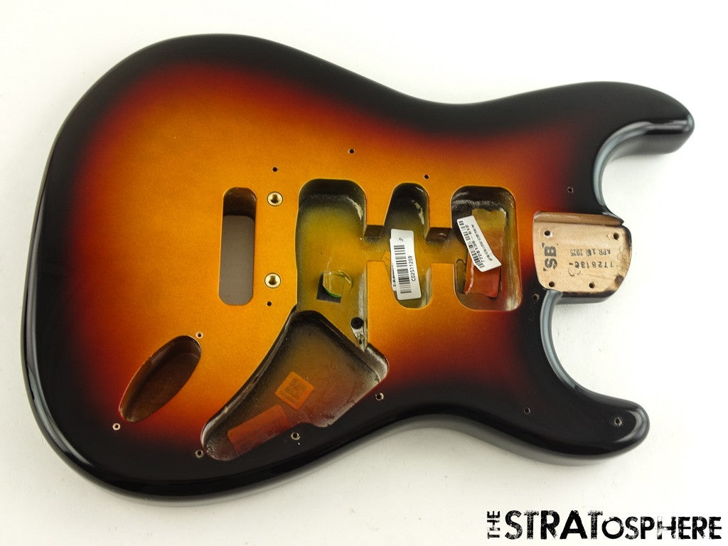 Fender American Ultra II Stratocaster Strat BODY, USA Guitar Alder Ultraburst