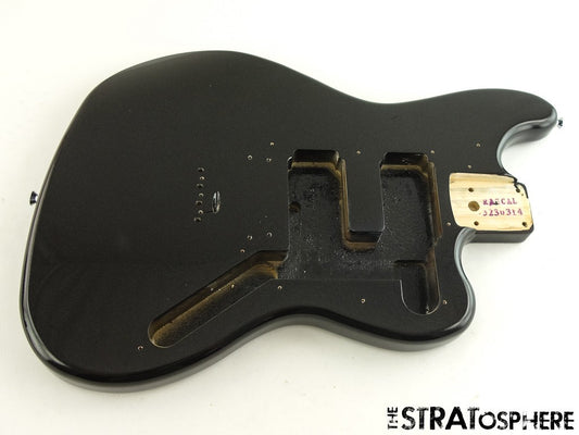 Fender Squier Paranormal Rascal Bass HH BODY Guitar Metallic Black