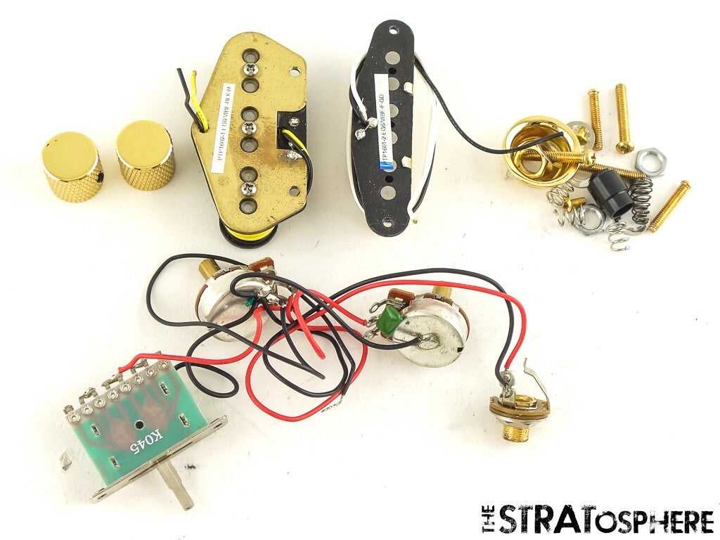 Fender Squier FSR Class Vibe 50s Tele PICKUPS POTS KNOBS, Telecaster Alnico