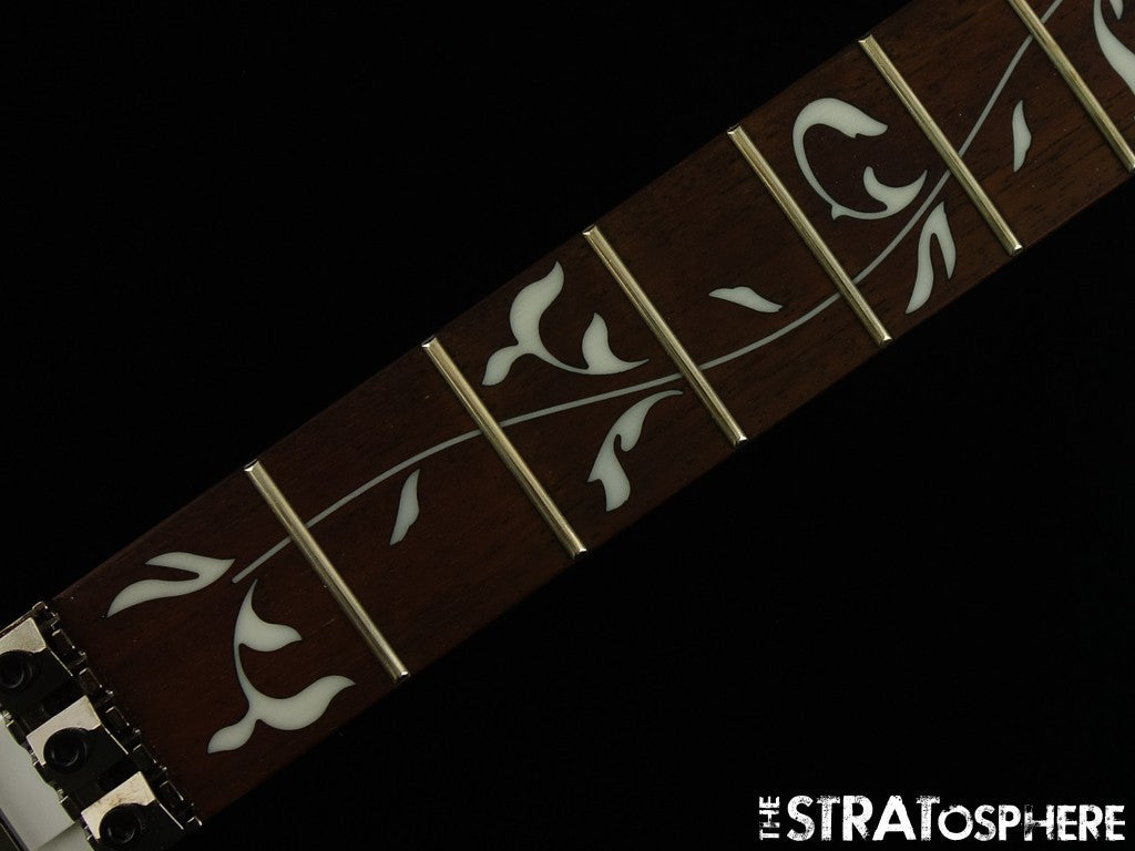 LEFTY Ibanez JEMJR Steve Vai Wizard III NECK & TUNERS 15.75'' Jumbo Locking Nut