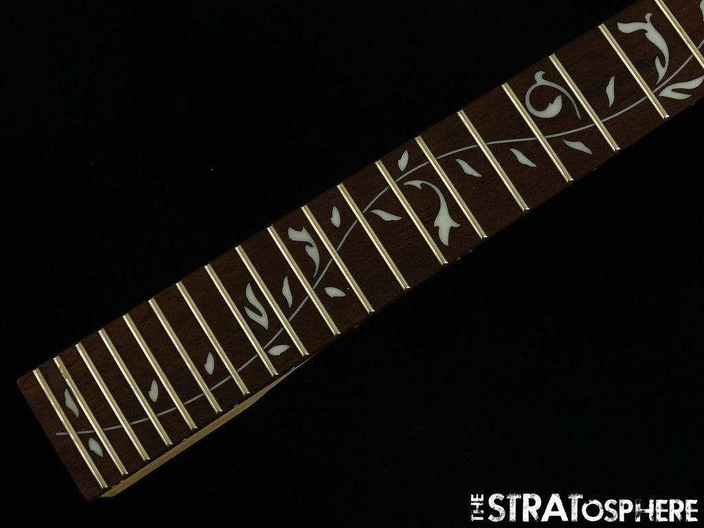 LEFTY Ibanez JEMJR Steve Vai Wizard III NECK & TUNERS 15.75'' Jumbo Locking Nut