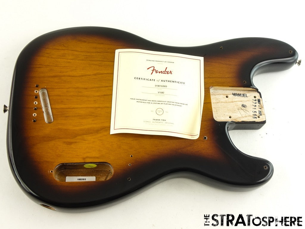 Fender AV II American Vintage 1954 Precision P BASS BODY 54 Ash 2TS