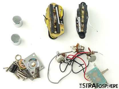 Fender Squier Affinity Series Tele PICKUPS POTS KNOBS, Telecaster!