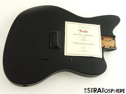 USA Fender JIM ROOT Jazzmaster Mahogany HH BODY + HARDWARE, American Flat Black
