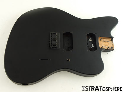 USA Fender JIM ROOT Jazzmaster Mahogany HH BODY + HARDWARE, American Flat Black